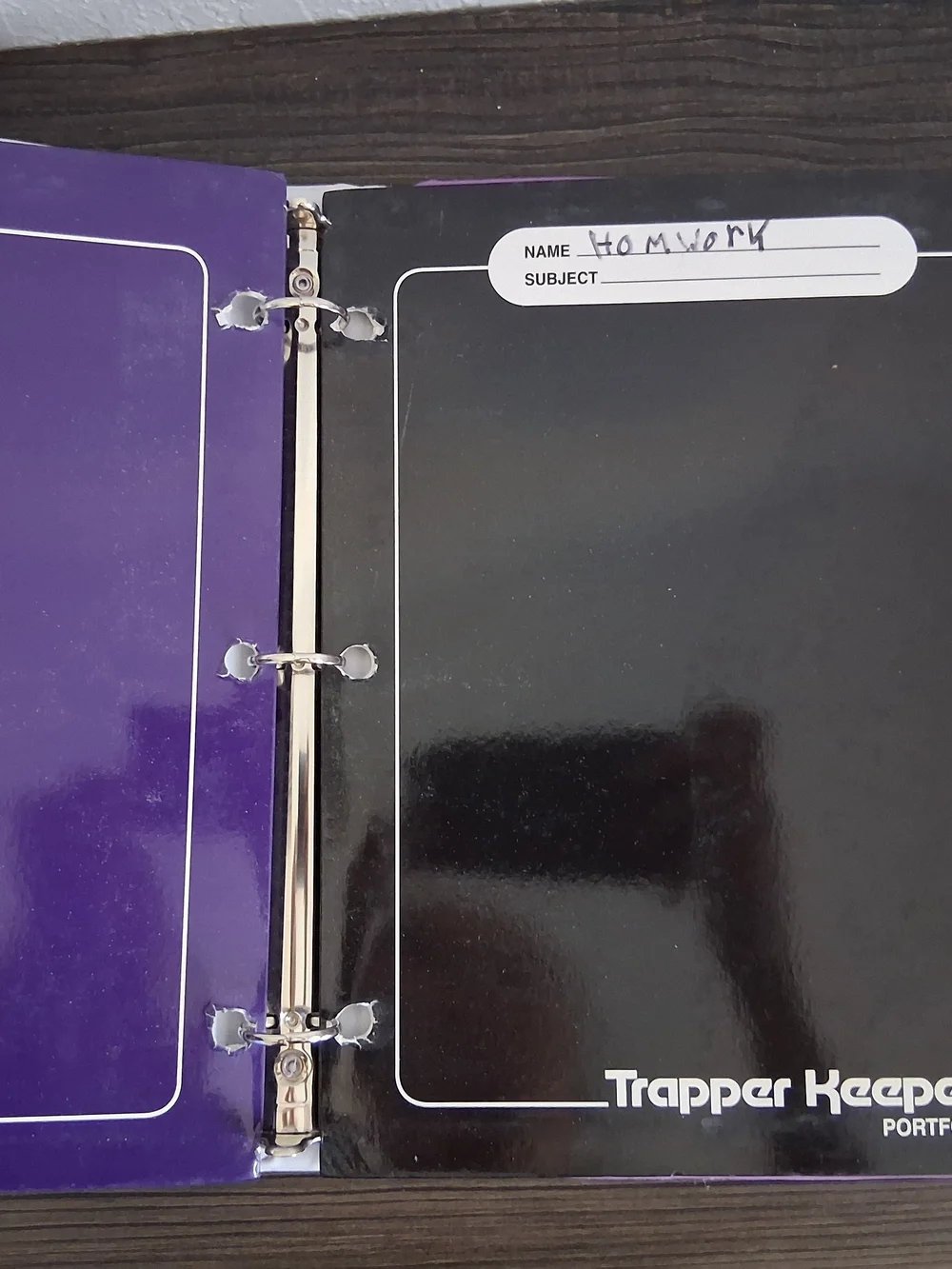 Mead Trapper Keeper 1 Inch Binder Sunset Retro 80s Grid Synthwave 2 Reissue